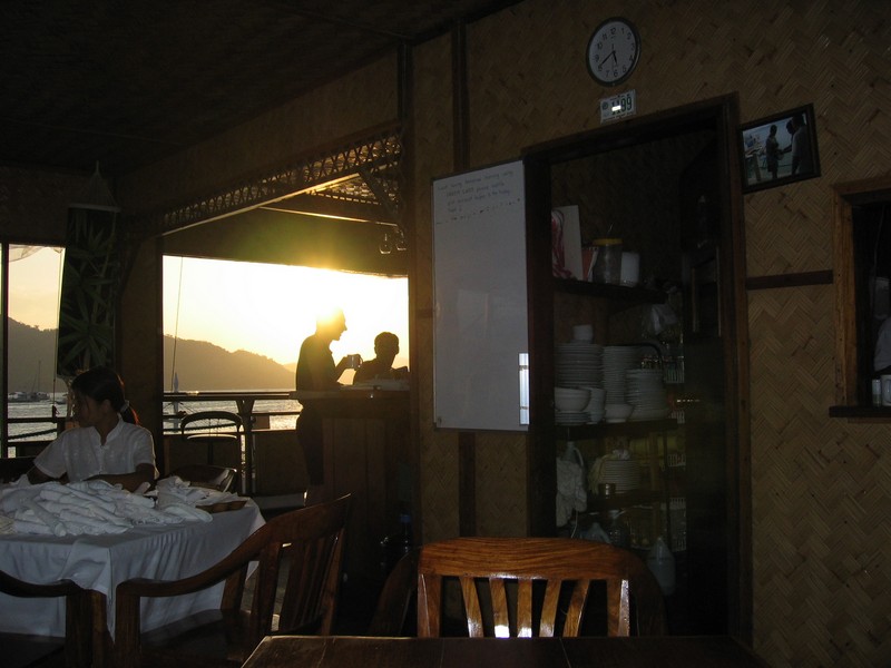 Der Frühstücksbereich